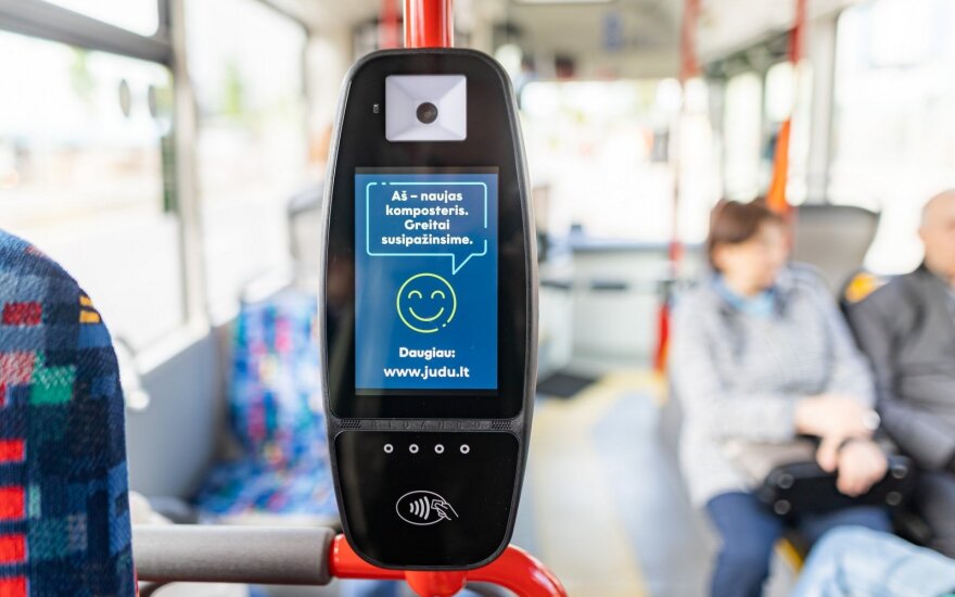 Vilniaus viešajame transporte įjungiama nauja e. bilieto sistema