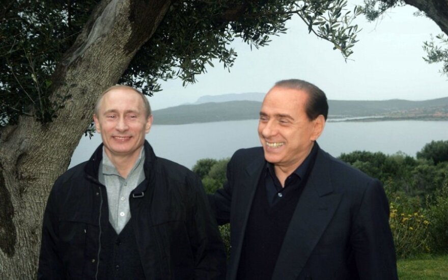 Silvio Berlusconi, Vladimiras Putinas