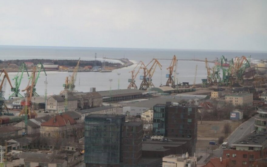 Клайпедский порт остается лидером в контейнерных погрузках