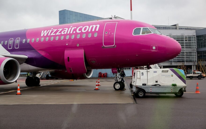 Wizz Air может сократить число рейсов в Вильнюс