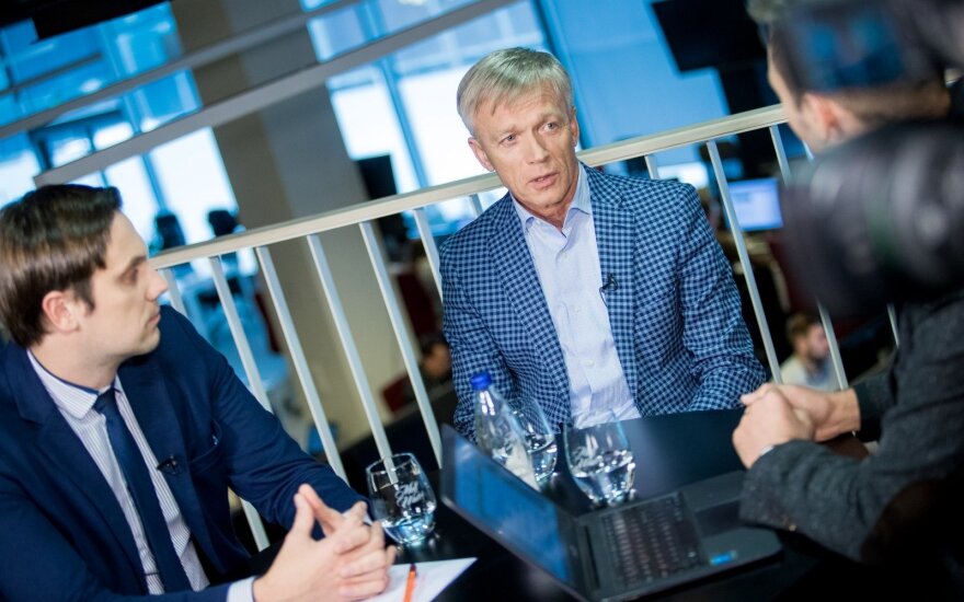 Tomas Tomilinas ir Arvydas Avulis 