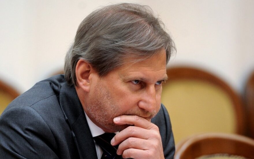 Еврокомиссар побеседовал с белорусской оппозицией о ситуации в стране
