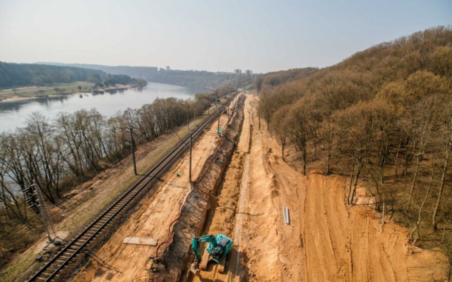 „Rail Baltica“ tiesimo darbai Kaune