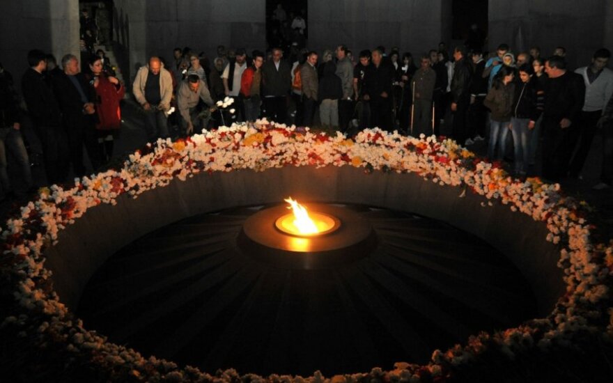 Armėnijoje minima Genocido aukų atminimo diena