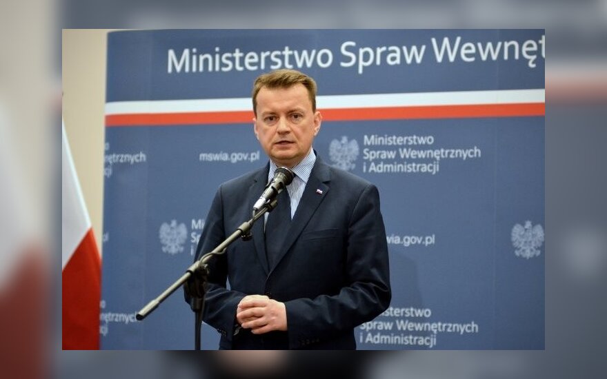 Mariusz Błaszczak. Foto: MSW RP