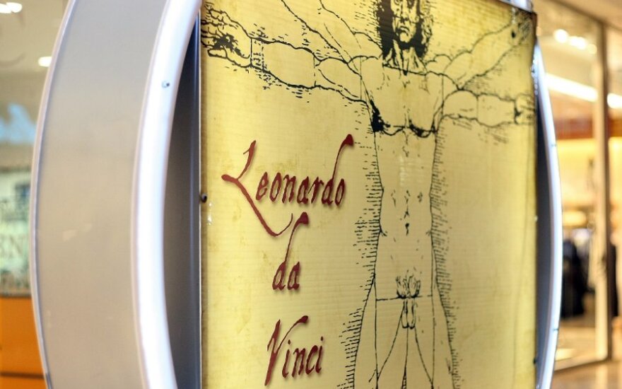 Interaktyvi Leonardo da Vinčio išradimų paroda