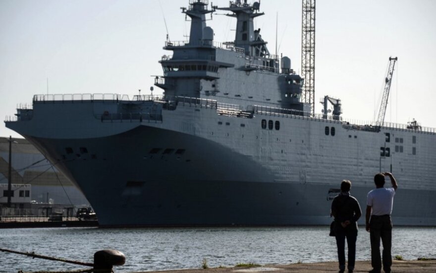 Французы опасаются угона "Мистраля" российскими моряками