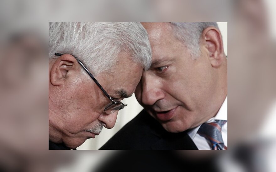 Mahmoudas Abbasas ir Benjaminas Netanyahu