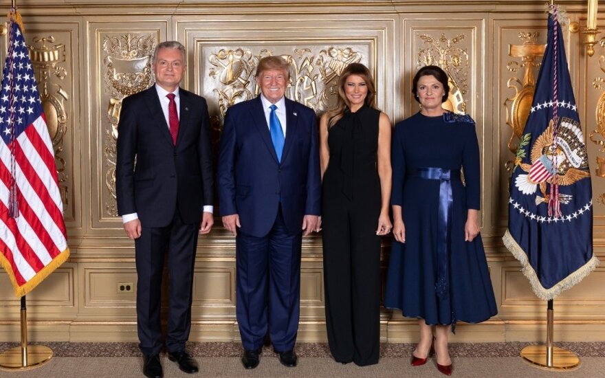 Президент Науседа пригласил Трампа в Литву