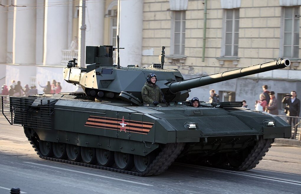 Rusiškas tankas „T-14 Armata“
