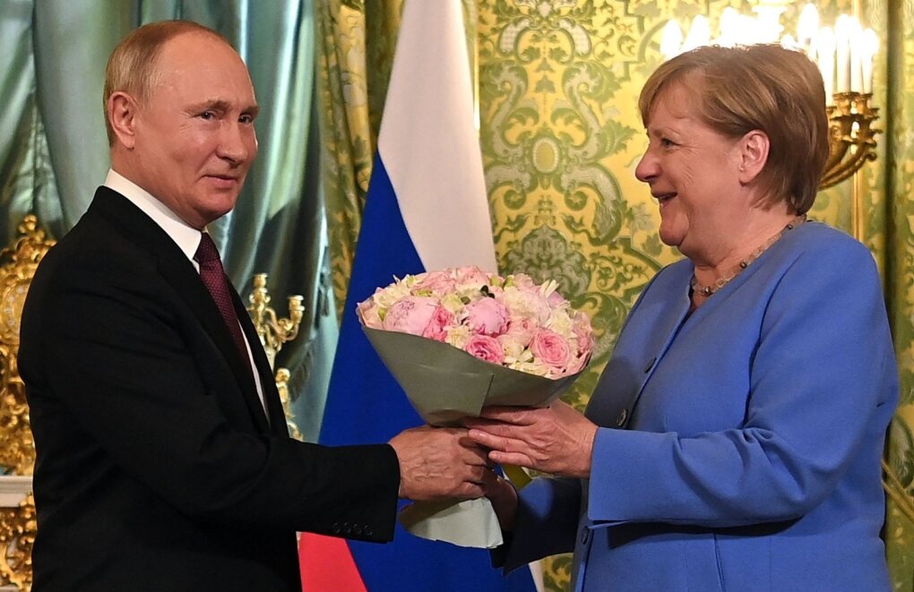 Vladimiras Putinas, Angela Merkel