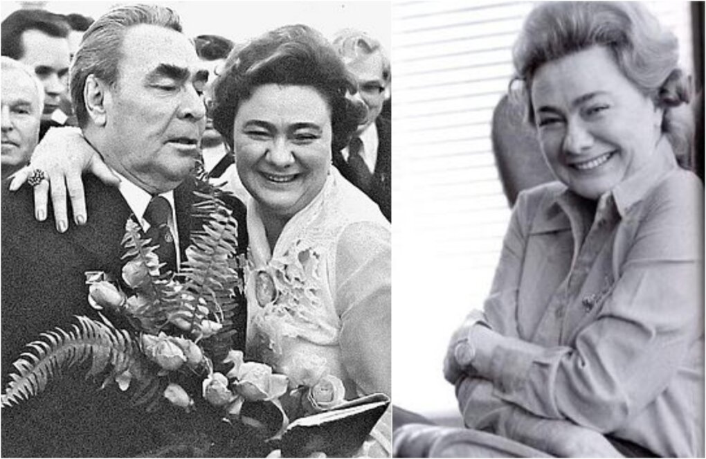 Galina Brežneva su tėvu Leonidu Brežnevu