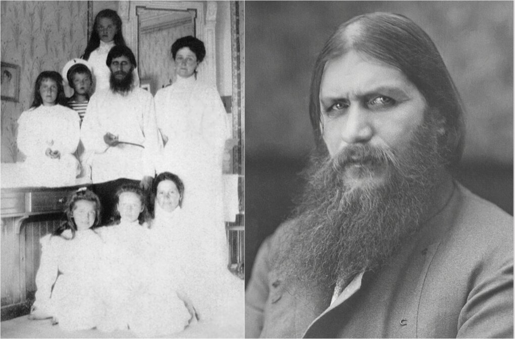 Rasputinas su caro šeima