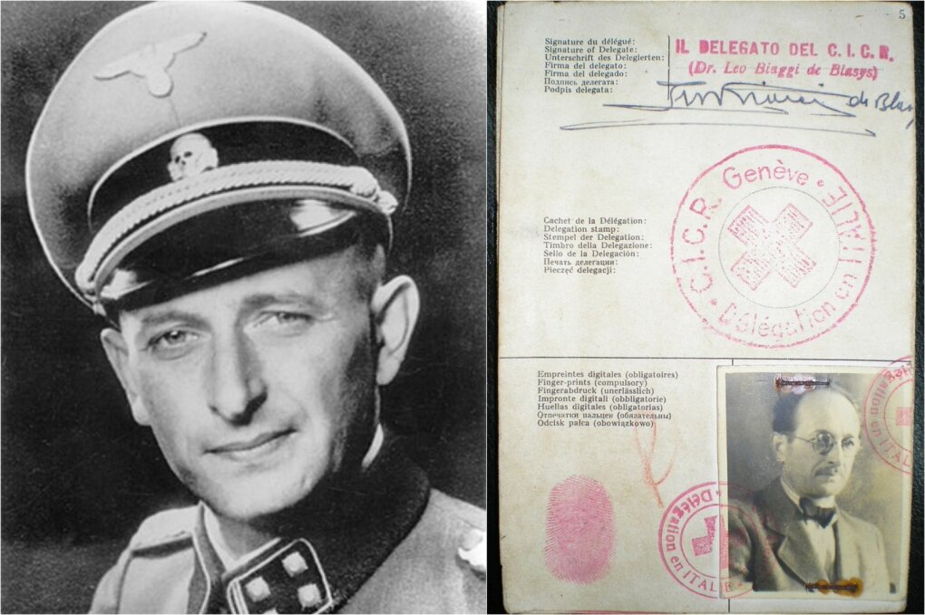 Adolfas Eichmannas / Ricardo Klemento migraciniai dokumentai 