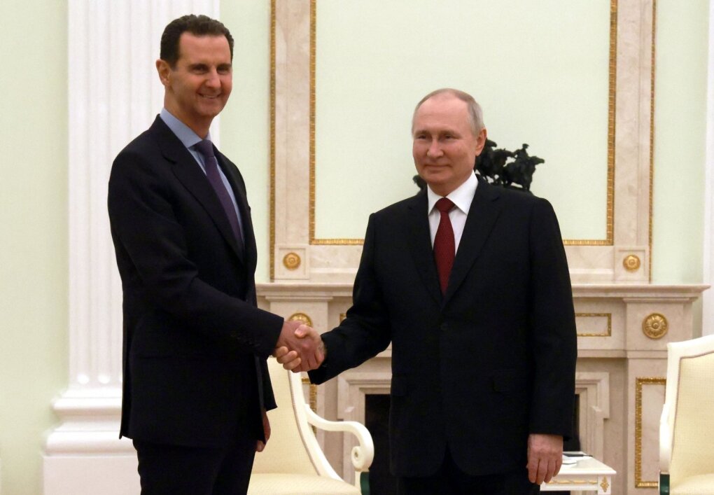 Bašaras al Assadas ir Vladimiras Putinas