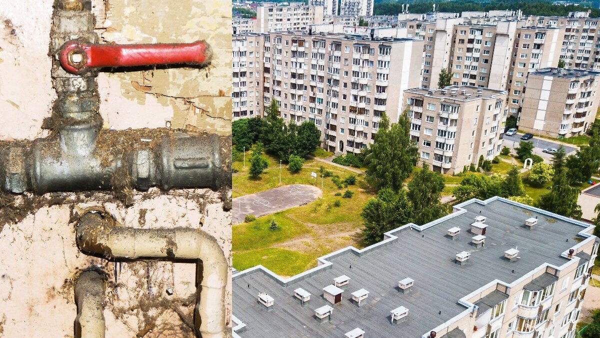 Senų daugiabučių piktžaizdė – vengiantys renovacijos rizikuoja dešimtimis tūkstančių eurų, nepadeda ir 80 proc. išlaidų kompensavimas