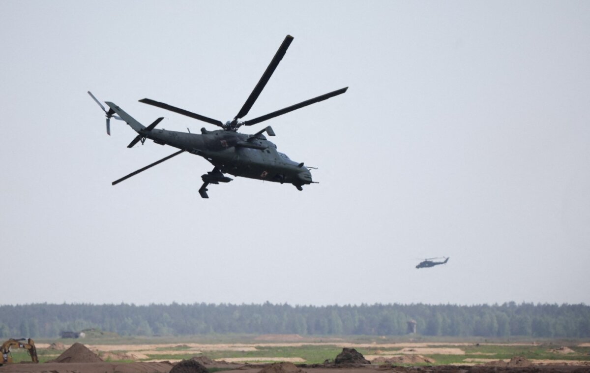 Polska zaprzecza, jakoby śmigłowiec wojskowy naruszył białoruską przestrzeń powietrzną