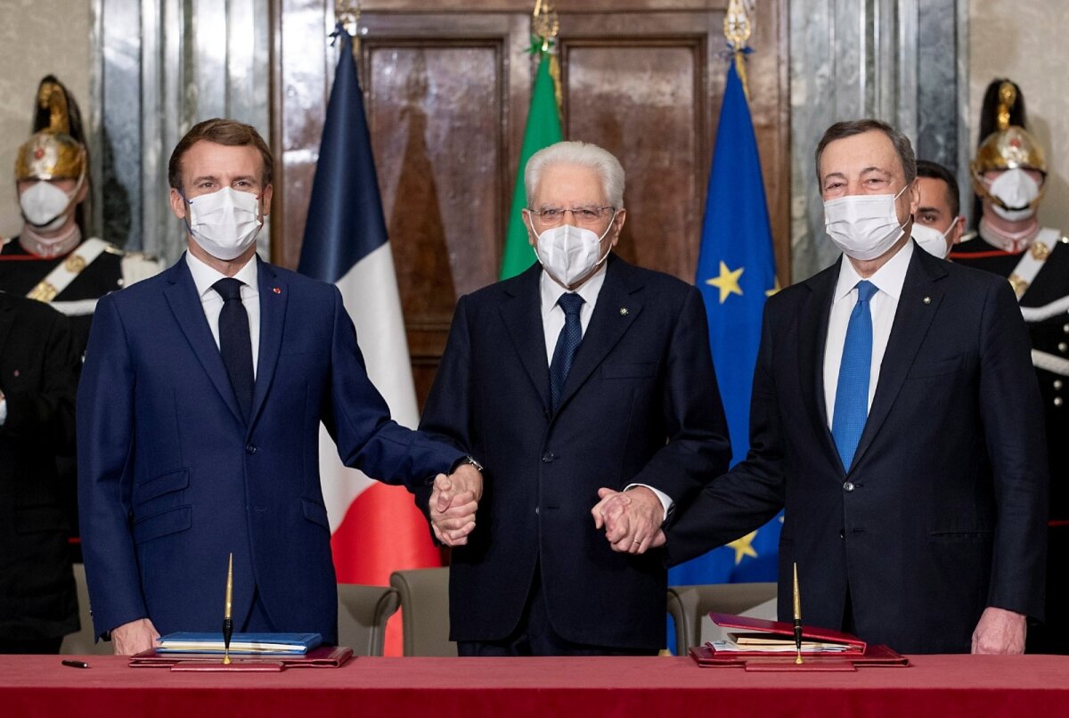 Italia e Francia hanno firmato un accordo storico