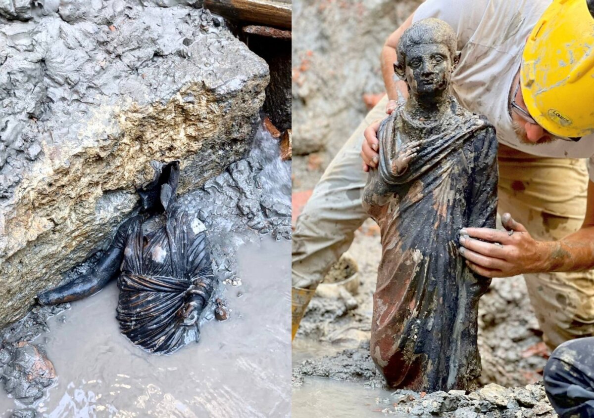 Una scoperta senza precedenti in Italia riscriverà la storia: gli archeologi hanno portato alla luce reliquie di bronzo di oltre 2000 anni nelle sorgenti termali