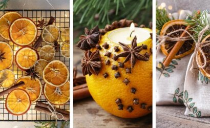 Apelsinai – ne tik valgyti: originalios idėjos, kaip juos panaudoti ruošiant kalėdines dekoracijas