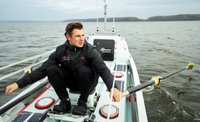 Per Atlanto vandenyną – irklais: Aurimas Valujavičius netrukus pradės savo kelionę valtimi