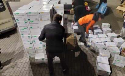 SBA grupė skubiai į Ukrainą išsiuntė medicinos priemonių sužeistiesiems gydyti