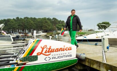 Ilgai laukta žinia: Aurimas Valujavičius jau rytoj pradės istorinę kelionę valtimi per Atlantą