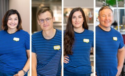 Pažvelkite į nuotrauką ir pabandykite atspėti, kuris iš šių darbuotojų – vadovas