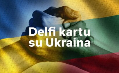 „Delfi“ skirs 100 tūkst. eurų paramą Ukrainos žmonėms