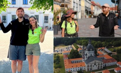 Prie žygio po Lietuvą prisijungęs komikas Omantas Jokubaitis: Kauno iš žmogaus neišvarysi