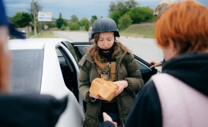 Mergina, kurią iškart nudėti norėtų rusų kariai: Evgenija turi rusišką pasą, tačiau aukojasi dėl Ukrainos