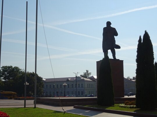 Памятник Ленину в Гродно