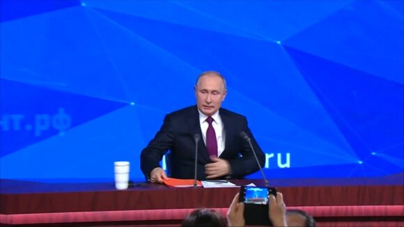 Putinas apie JAV planą: tegu paskui necypia