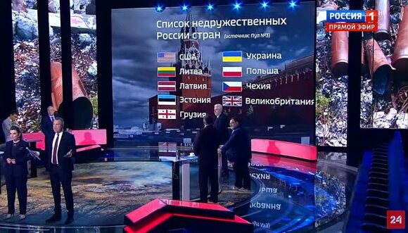 Mįslingas Kremliaus juodasis sąrašas, į kurį pateks ir Lietuva: tai barbariškas veiksmas