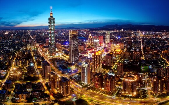 Taipei, the capital of Taiwan