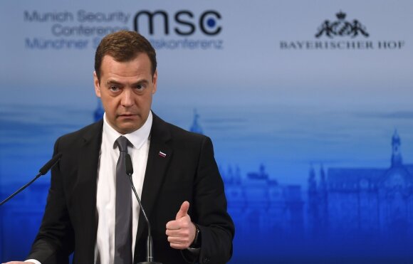 Dmitrijus Medvedevas Miuncheno konferencijoje