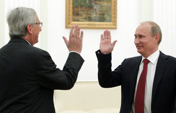 Jeanas Claude‘as Junckeris, Vladimiras Putinas