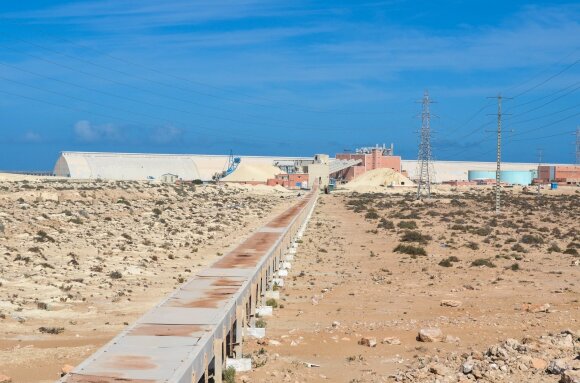 Fosfatų kasyklos Vakarų Sacharoje. jbdodane/Flickr nuotr.