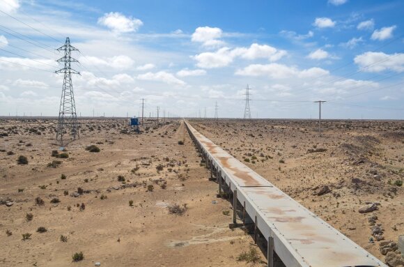 Fosfatų kasyklos Vakarų Sacharoje. jbdodane/Flickr nuotr.