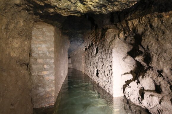 Tuneliai po Romos Koliziejumi. Parco archeologico del Colosseo nuotr.