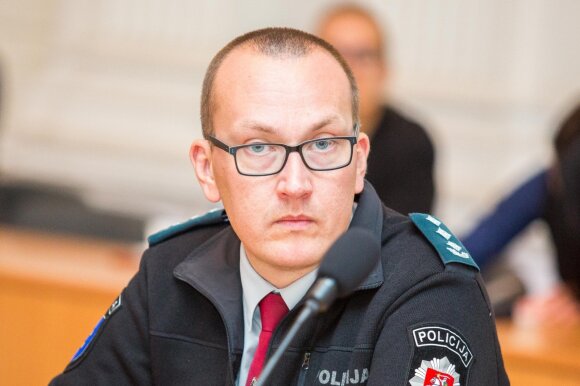 Policijos generalinio komisaro pavaduotojas Edvardas Šileris