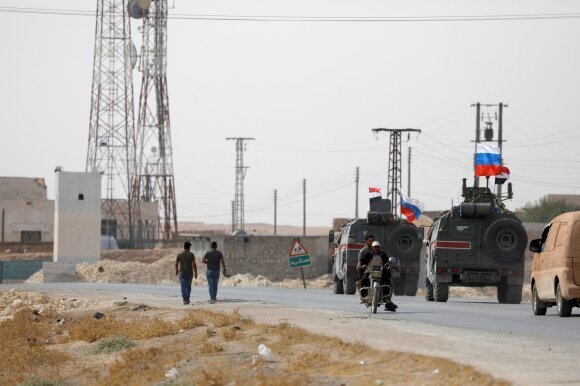Sirijos vyriausybės armija įžengia į Manbidžą