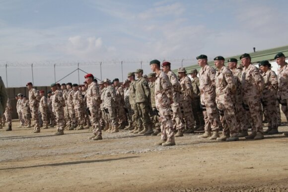 Afganistano Goro provincijoje tarnybą perėmė 14-oji Lietuvos karių pamaina
