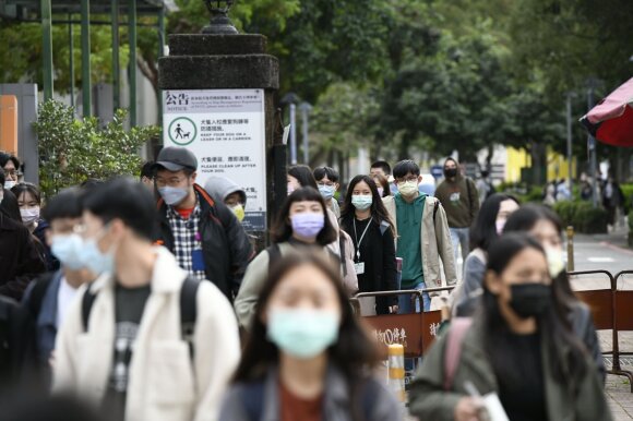 Incidentas Taivano laboratorijoje kelia sąmyšį dėl COVID-19