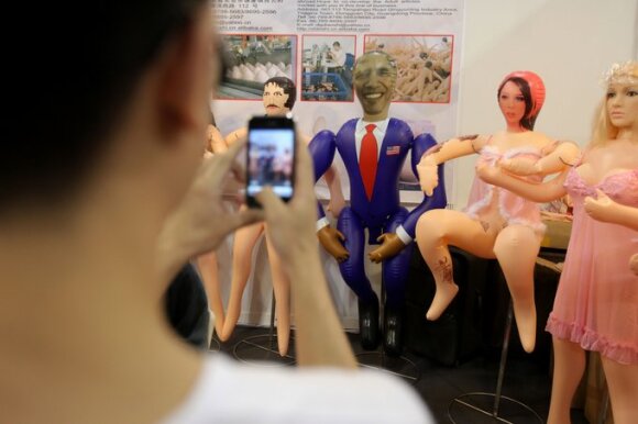 Kinai sukūrė B.Obamos išvaizdos sekso lėlę
