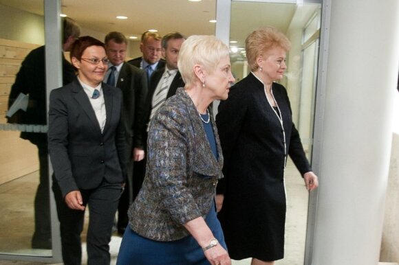 Irena Degutienė ir Dalia Grybauskaitė