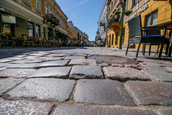 Kauno senamiestyje laukiama svarbių atradimų – gatvės remontas gali užtrukti ilgiau nei planuota