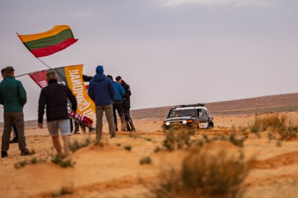 Lietuvos sirgaliai Dakaro ralyje