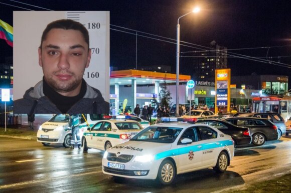 Iš policijos automatą "Kalašnikov" atėmęs vyras spruko, iškviestos sustiprintos pajėgos