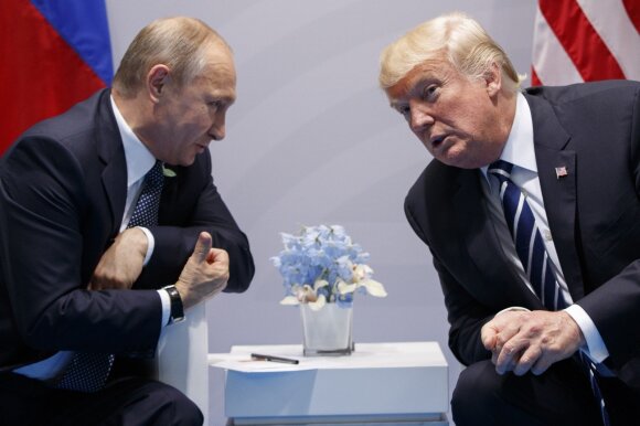 V. Putinas ir D. Trumpas